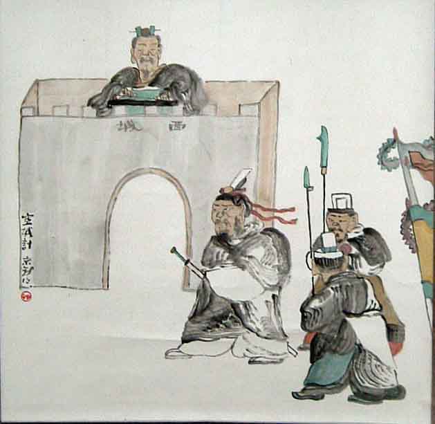 空城計(jì) 周京新 叔詹 諸葛亮
